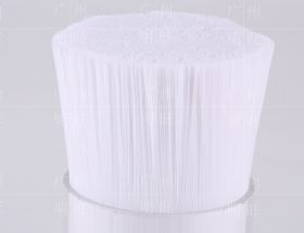 瓷白色尼龙刷丝，厂家1对1定制生产【明旺】