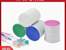 一次性塑料牙刷尼龙丝，软硬适中安全舒适[明旺]